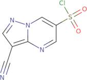 3-Cyanopyrazolo[1,5-a]pyrimidine-6-sulfonyl chloride