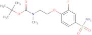 tert-Butyl N-[2-(2-fluoro-4-sulfamoylphenoxy)ethyl]-N-methylcarbamate