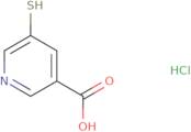 5-Sulfanylpyridine-3-carboxylic acid hydrochloride