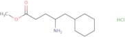 Methyl 4-amino-5-cyclohexylpentanoate hydrochloride