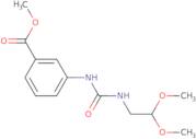 Methyl 3-{[(2,2-dimethoxyethyl)carbamoyl]amino}benzoate