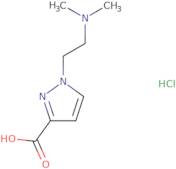 1-[2-(Dimethylamino)ethyl]-1H-pyrazole-3-carboxylic acid hydrochloride