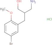 3-Amino-2-[(5-bromo-2-methoxyphenyl)methyl]propan-1-ol hydrochloride