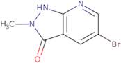 5-Bromo-2-methyl-1H,2H,3H-pyrazolo[3,4-b]pyridin-3-one