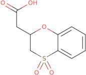 2,​3-​Dihydro-​1,​4-​benzoxathiin-​2-​acetic acid 4,​4-​dioxide