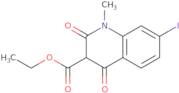 Ethyl 7-iodo-1-methyl-2,4-dioxo-1,2,3,4-tetrahydroquinoline-3-carboxylate