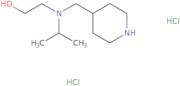 2-{[(Piperidin-4-yl)methyl](propan-2-yl)amino}ethan-1-ol dihydrochloride