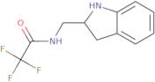 N-[(2,3-Dihydro-1H-indol-2-yl)methyl]-2,2,2-trifluoroacetamide