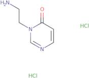 3-(2-Aminoethyl)-3,4-dihydropyrimidin-4-one dihydrochloride