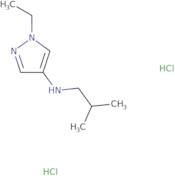 1-Ethyl-N-(2-methylpropyl)-1H-pyrazol-4-amine dihydrochloride