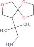 2-Methyl-2-{1,4,7-trioxaspiro[4.4]nonan-9-yl}propan-1-amine