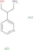 3-Amino-2-(pyridin-3-yl)propan-1-ol dihydrochloride