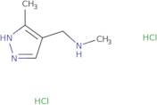 Methyl[(3-methyl-1H-pyrazol-4-yl)methyl]amine dihydrochloride