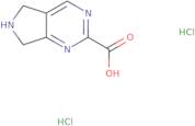 5H,6H,7H-Pyrrolo[3,4-d]pyrimidine-2-carboxylic acid dihydrochloride