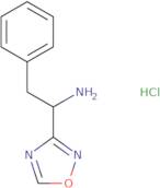 1-(1,2,4-Oxadiazol-3-yl)-2-phenylethan-1-amine hydrochloride