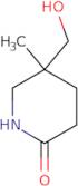 5-(Hydroxymethyl)-5-methylpiperidin-2-one