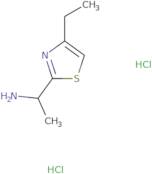 1-(4-Ethyl-1,3-thiazol-2-yl)ethan-1-amine dihydrochloride