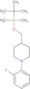 4-{[(tert-Butyldimethylsilyl)oxy]methyl}-1-(2-fluorophenyl)piperidine