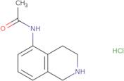 N-(1,2,3,4-Tetrahydroisoquinolin-5-yl)acetamide hydrochloride