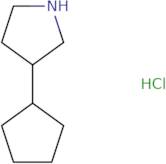 3-Cyclopentylpyrrolidine hydrochloride