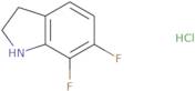 6,7-Difluoro-2,3-dihydro-1H-indole hydrochloride