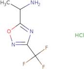 1-[3-(Trifluoromethyl)-1,2,4-oxadiazol-5-yl]ethan-1-amine hydrochloride