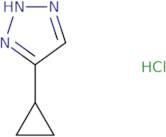 4-Cyclopropyl-1H-1,2,3-triazole hydrochloride