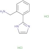 1-[2-(1H-Imidazol-2-yl)phenyl]methanamine dihydrochloride