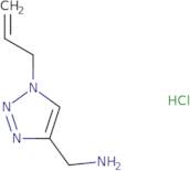 [1-(Prop-2-en-1-yl)-1H-1,2,3-triazol-4-yl]methanamine hydrochloride