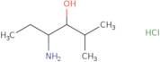 4-Amino-2-methylhexan-3-ol hydrochloride