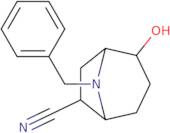 8-Benzyl-2-hydroxy-8-azabicyclo[3.2.1]octane-6-carbonitrile