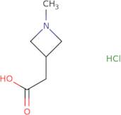 2-(1-Methylazetidin-3-yl)acetic acid hydrochloride