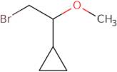 (2-Bromo-1-methoxyethyl)cyclopropane