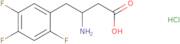3-Amino-4-(2,4,5-trifluorophenyl)butanoic acid hydrochloride