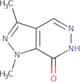 1,3-Dimethyl-1H-pyrazolo[3,4-d]pyridazin-7-ol