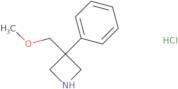 3-(Methoxymethyl)-3-phenylazetidine hydrochloride