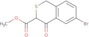Methyl 6-bromo-4-oxo-3,4-dihydro-1H-2-benzothiopyran-3-carboxylate