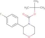 tert-Butyl 3-(4-fluorophenyl)morpholine-4-carboxylate