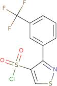 3-[3-(Trifluoromethyl)phenyl]-1,2-thiazole-4-sulfonyl chloride