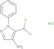 5-(Difluoromethyl)-1-phenyl-1H-pyrazol-4-amine hydrochloride