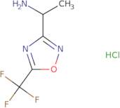 1-[5-(Trifluoromethyl)-1,2,4-oxadiazol-3-yl]ethan-1-amine hydrochloride