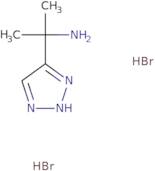 2-(1H-1,2,3-Triazol-4-yl)propan-2-amine dihydrobromide
