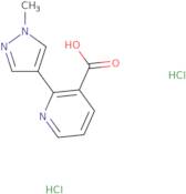 2-(1-Methyl-1H-pyrazol-4-yl)pyridine-3-carboxylic acid dihydrochloride