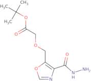 tert-Butyl 2-{[4-(hydrazinecarbonyl)-1,3-oxazol-5-yl]methoxy}acetate