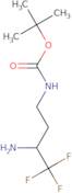 tert-Butyl N-(3-amino-4,4,4-trifluorobutyl)carbamate
