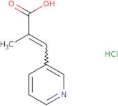 2-Methyl-3-(pyridin-3-yl)prop-2-enoic acid hydrochloride