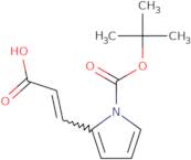 (2E)-3-{1-[(tert-Butoxy)carbonyl]-1H-pyrrol-2-yl}prop-2-enoic acid