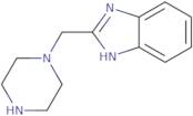 2-(Piperazin-1-ylmethyl)-1H-1,3-benzodiazole