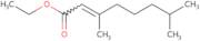 (E)-3,7-Dimethyl-2-octenoic acid ethyl ester