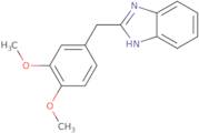 2-[(3,4-Dimethoxyphenyl)methyl]-1H-1,3-benzodiazole